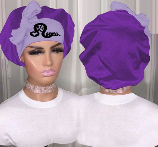 Purple Medium sized Bonnet